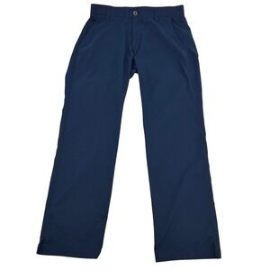 Under Armour Showdown Golf Pants Men's 32x30 Blue Lightweight Flat Front
